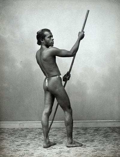 Man, Sri Lanka by Plate and Co.